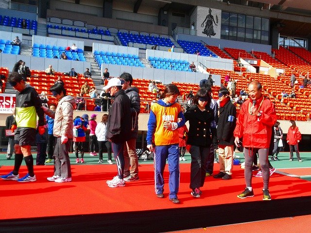 2012年神宮外苑ロードレース　伴走教室の写真